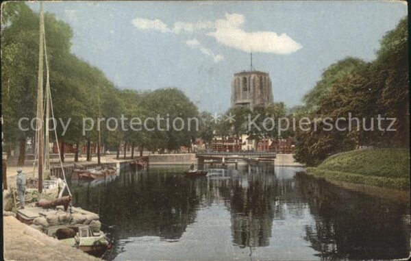 Leeuwarden Gezicht op de Oldehove