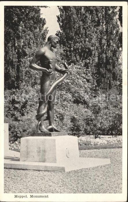 Meppel Monument Statue Denkmal
