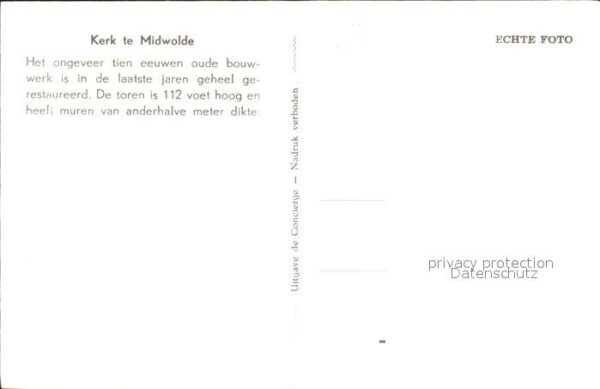 Midwolde Kerk Kirche Friedhof – Bild 2