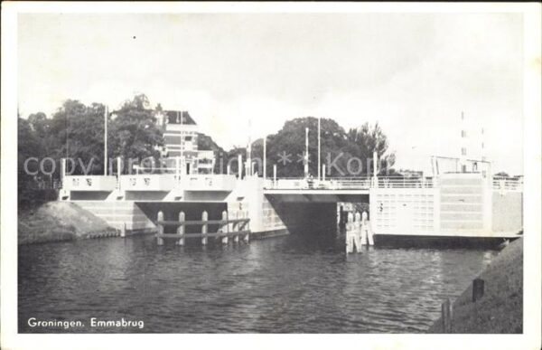 Groningen Emmabrug Brücke