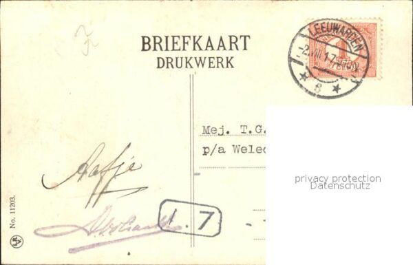 Leeuwarden Oldehove Partie am Kanal – Bild 2