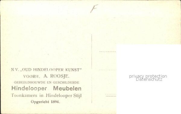 Hindeloopen Toonkamers Opgericht 1894 Hindelooper M – Bild 2