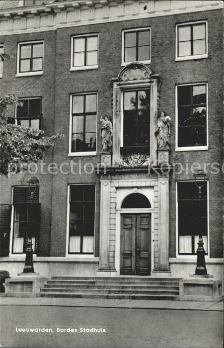 Leeuwarden Bordes Stadhuis Rathaus