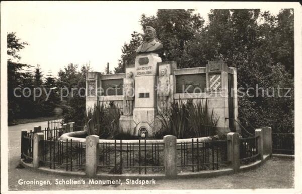 Groningen Scholten's Monument Stadspark Denkmal B