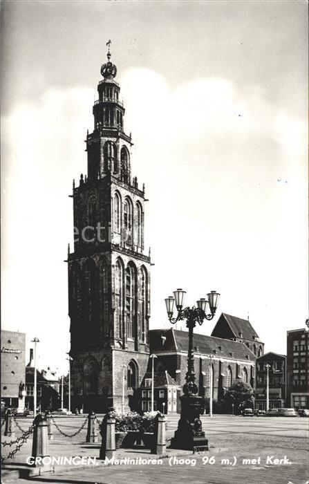 Groningen Martinitoren met Kerk