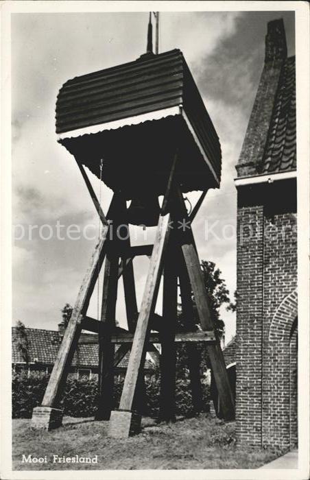 Friesland Niederlande Glockenstuhl