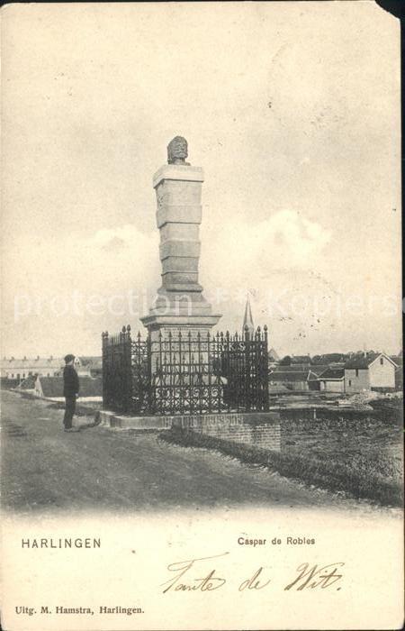 Harlingen Friesland Caspar de Robles Monument Denkmal