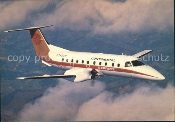 Flugzeuge Zivil Continental Express EAH 50 Brasilia PT-