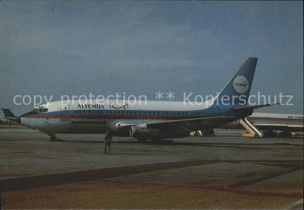 Flugzeuge Zivil Alyemda EAH 48 Boeing 737 70-ACQ