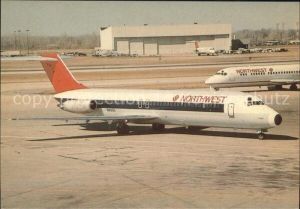 Flugzeuge Zivil Northwest EAH 46 DC-9 N9333