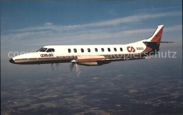 Flugzeuge Zivil ComAir Delta Connection Swearingen Metr
