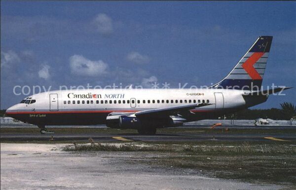 Flugzeuge Zivil Boeing 737-242C c/n 21728 C-GNDC Canadi