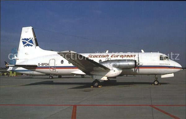 Flugzeuge Zivil BAe HS 748-334 Srs 2A c/n 1756 G-BPDA S