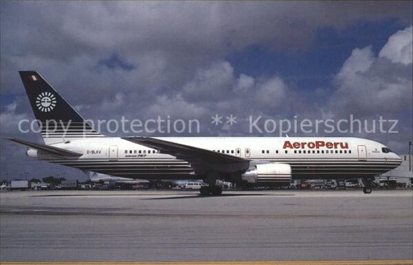 Flugzeuge Zivil Boeing 767-204 c/n 23072 G-BLKV Aero Pe