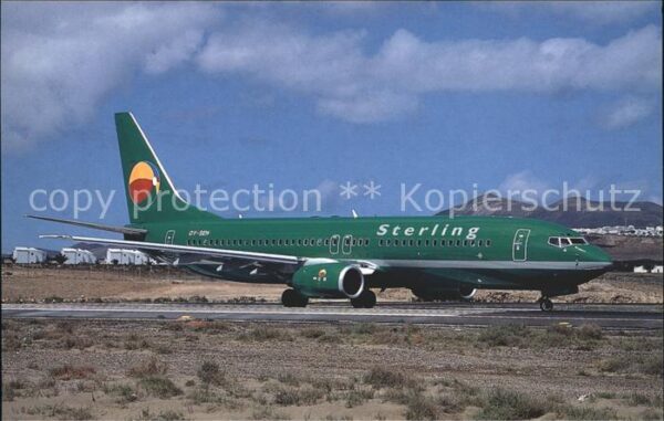 Flugzeuge Zivil Sterling European Airlines Boeing 737-8