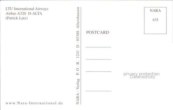 Flugzeuge Zivil LTU International Airways Airbus A320 D – Bild 2
