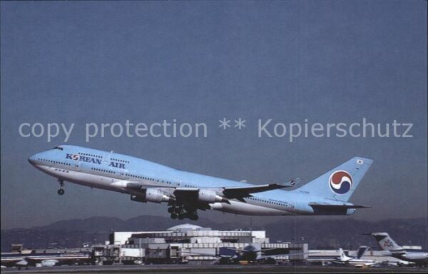 Flugzeuge Zivil Korean Air Boeing 747-400 HL-7482