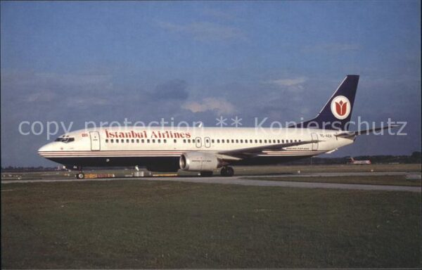 Flugzeuge Zivil Istanbul Airlines Boeing 737-400 TC-AZA