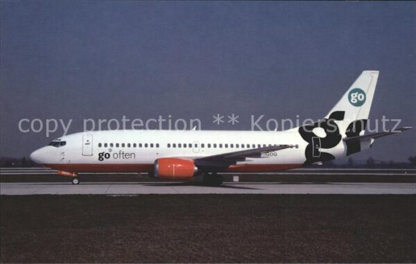 Flugzeuge Zivil Go Fly Boeing 737-300 G-IGOG