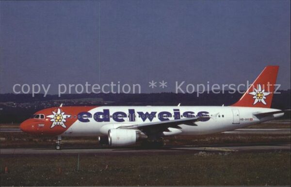 Flugzeuge Zivil Edelweiss Air Airbus A320 HB-IHY