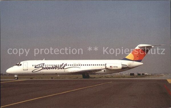 Flugzeuge Zivil Sunworld McDonnell Douglas DC-9-31 N731