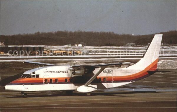 Flugzeuge Zivil United Express Shorts SD3-60 N346MV C/N