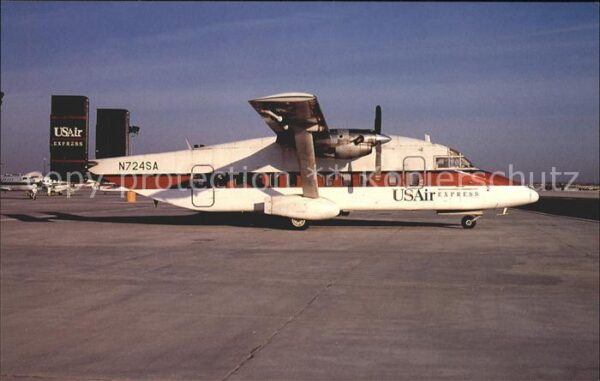 Flugzeuge Zivil USAir Express Shorts 330-200 N724SA c/n