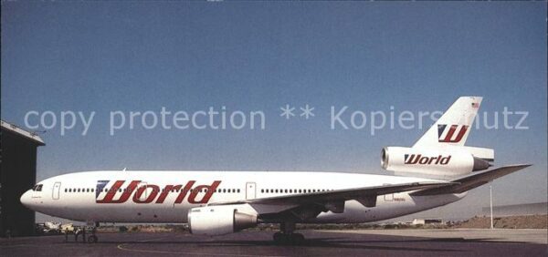 Flugzeuge Zivil World McDonnell Douglas DC-10-10 N1826U