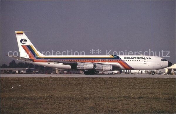Flugzeuge Zivil Boeing 707-321B c/n 20033 HC-BHY Ecuato