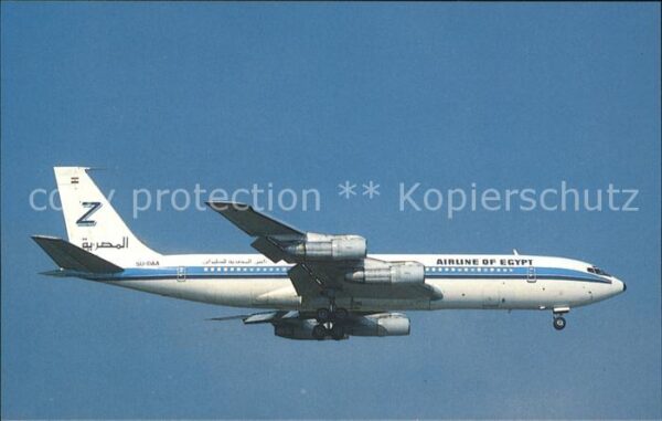 Flugzeuge Zivil Zas Airline of Egypt Boeing 707-328C SU