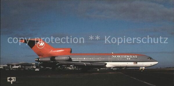 Flugzeuge Zivil Northwest Boeing 727-14 N460US