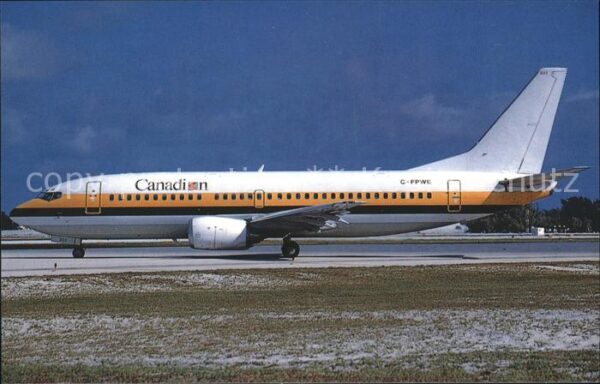 Flugzeuge Zivil C-FPWE Boeing 737-3Y0 c/n 23497 Canadia