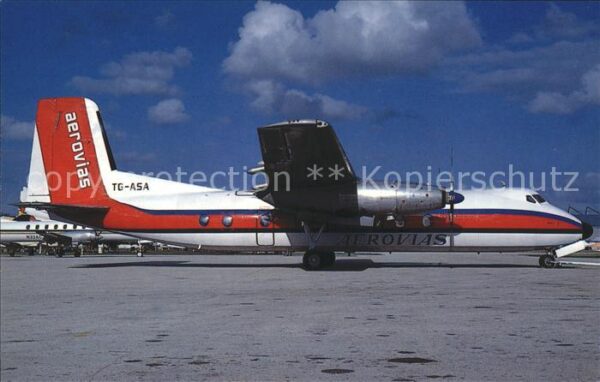 Flugzeuge Zivil TG-ASA H.P. Herald 206 c/n 166 Aerovias