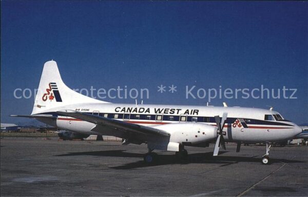 Flugzeuge Zivil C-FCWE Convair 640 c/n Canada West Air
