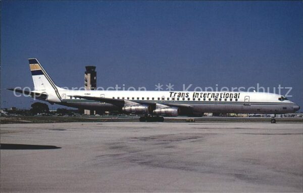 Flugzeuge Zivil N25UA McDDouglas DC-8-61 c/n 46127 Tran