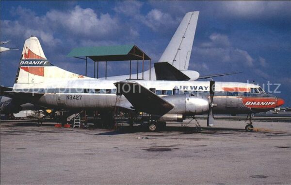 Flugzeuge Zivil N3427 Convair 340 Braniff