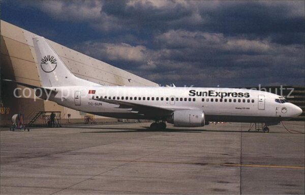 Flugzeuge Zivil TC-SUN Boeing 737-3Y0 c/n 24910 Sun Exp