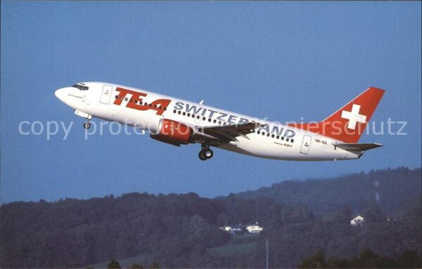 Flugzeuge Zivil Boeing 737-3MB HB-IIA cn 24023/fn 1675