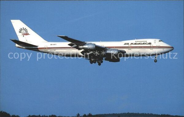 Flugzeuge Zivil Boeing 747-2B2B SCD 5R-MFT cn 21614/fn