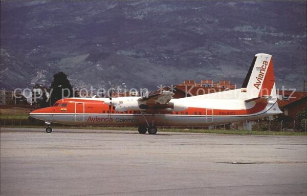 Flugzeuge Zivil Fokker 50 F27-050 PH-AVO cn 20297 Avian