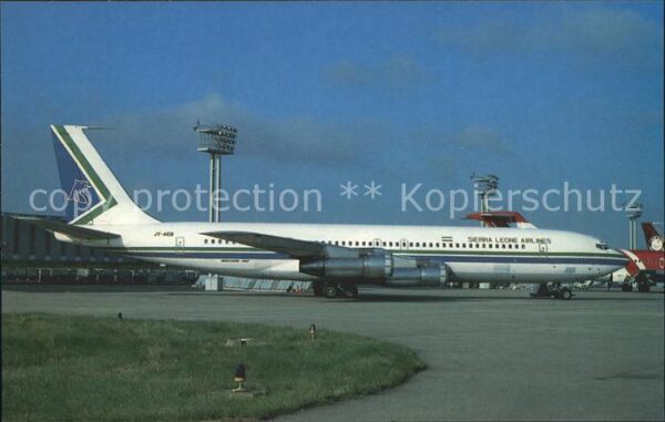 Flugzeuge Zivil Sierra Leone Airlines Boeing 707-323C J