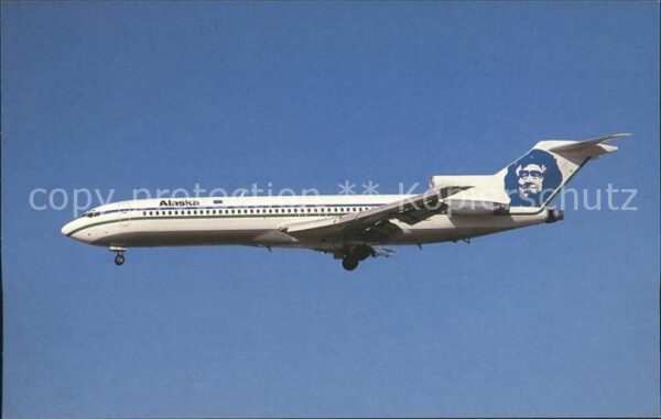Flugzeuge Zivil Alaska Airlines Boeing 727-227 N308AS