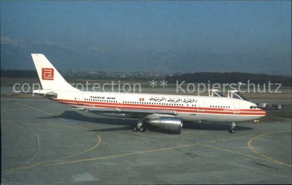 Flugzeuge Zivil Tunis Air Airbus Industrie A300B4-203 T