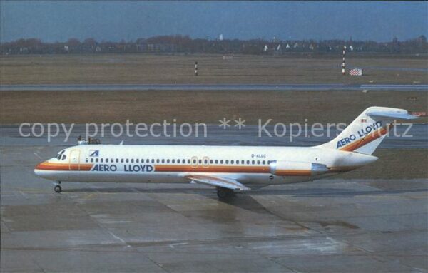 Flugzeuge Zivil Aero Lloyd McDonnell Douglas DC-9-32 D-