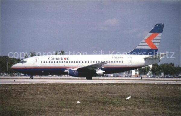 Flugzeuge Zivil Boeing 737-200Adv. C-GQBH Canadian