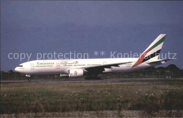 Flugzeuge Zivil Boeing 777-200 A6-EME Emirates
