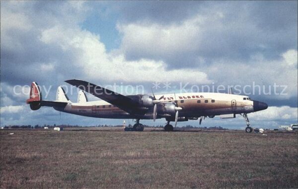 Flugzeuge Zivil Alaska Lockheed 1649A Starliner N7316C