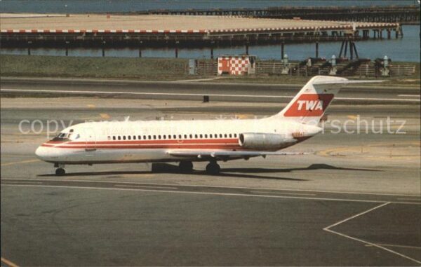 Flugzeuge Zivil TWA Trans World Airlines Douglas DC-9-1