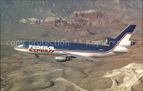 Flugzeuge Zivil Federal Express McDonnell Douglas DC-10