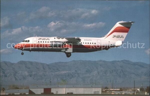Flugzeuge Zivil Pacific Southwest Airlines BAe 146-200A